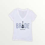 Guitar BRIDE TRIBE V-Neck T-Shirt (Nashlorette)