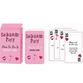 Fowecelt Bachelorette Party Dare Cards Games 36 Funny & Naughty Scratch Off  Dares Cards for Bachelorette Party, Girls Ladies Night Out, Birthday,  Bridal Party Supplies, Party Games & Activities -  Canada