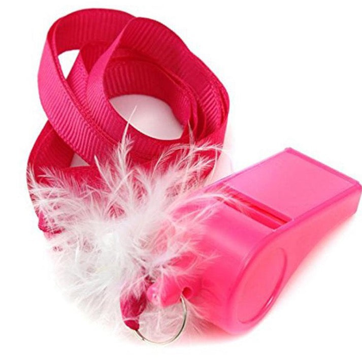 Pink Boa Whistle