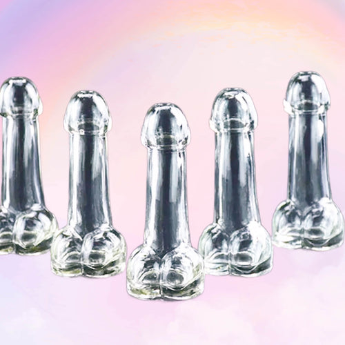 Glass Penis Drinkware