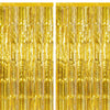 Party Door Decoration Foil Curtain in Gold, Rose Gold, Silver, and Gold Penis