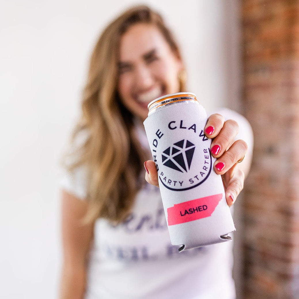 White Claw Wasted Koozie – Southern Blessed Shop