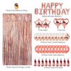 Happy Birthday Decorations Kit - Available in Rose Gold and Gold