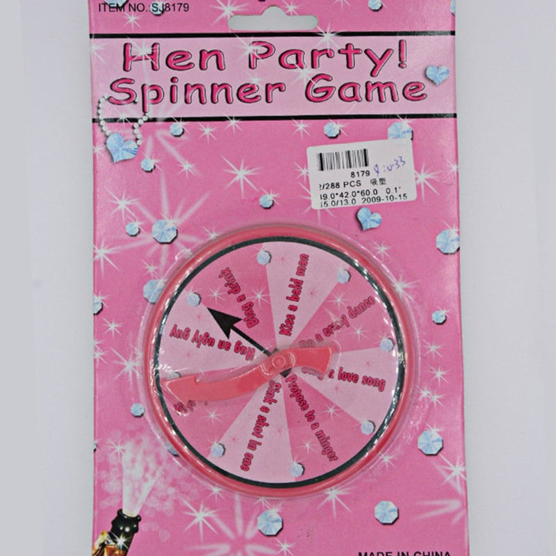 Hen Party Spinner Game