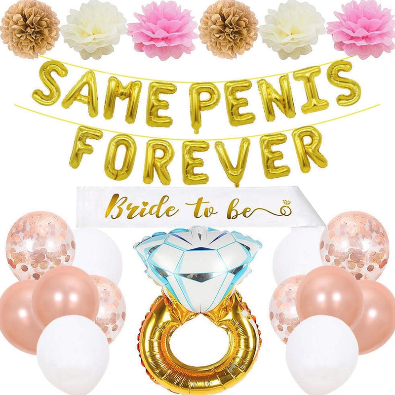 Same Penis Forever Balloon Set