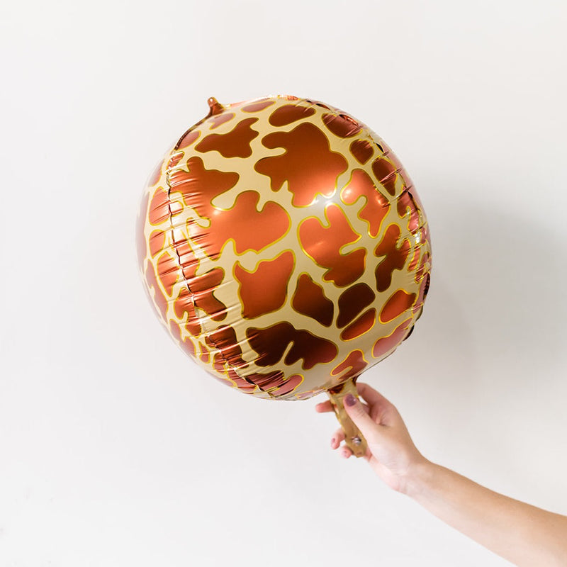 Giraffe Print Balloon